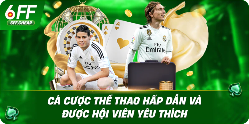 Cá cược Thể thao hấp dẫn và được hội viên yêu thích