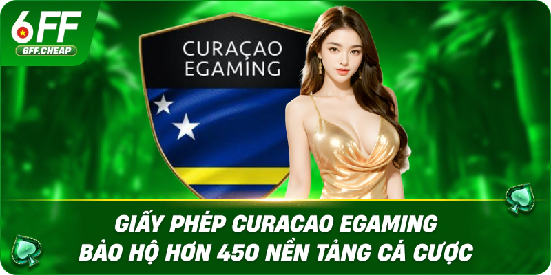Giấy phép Curacao eGaming bảo hộ hơn 450 nền tảng cá cược