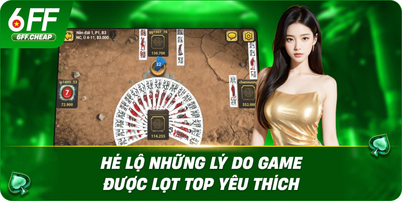 Hé lộ những lý do game được lọt top yêu thích