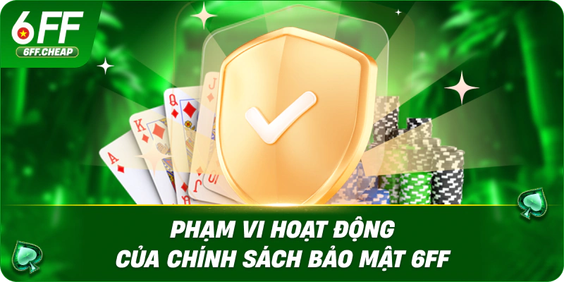 Phạm vi hoạt động của chính sách bảo mật 6FF